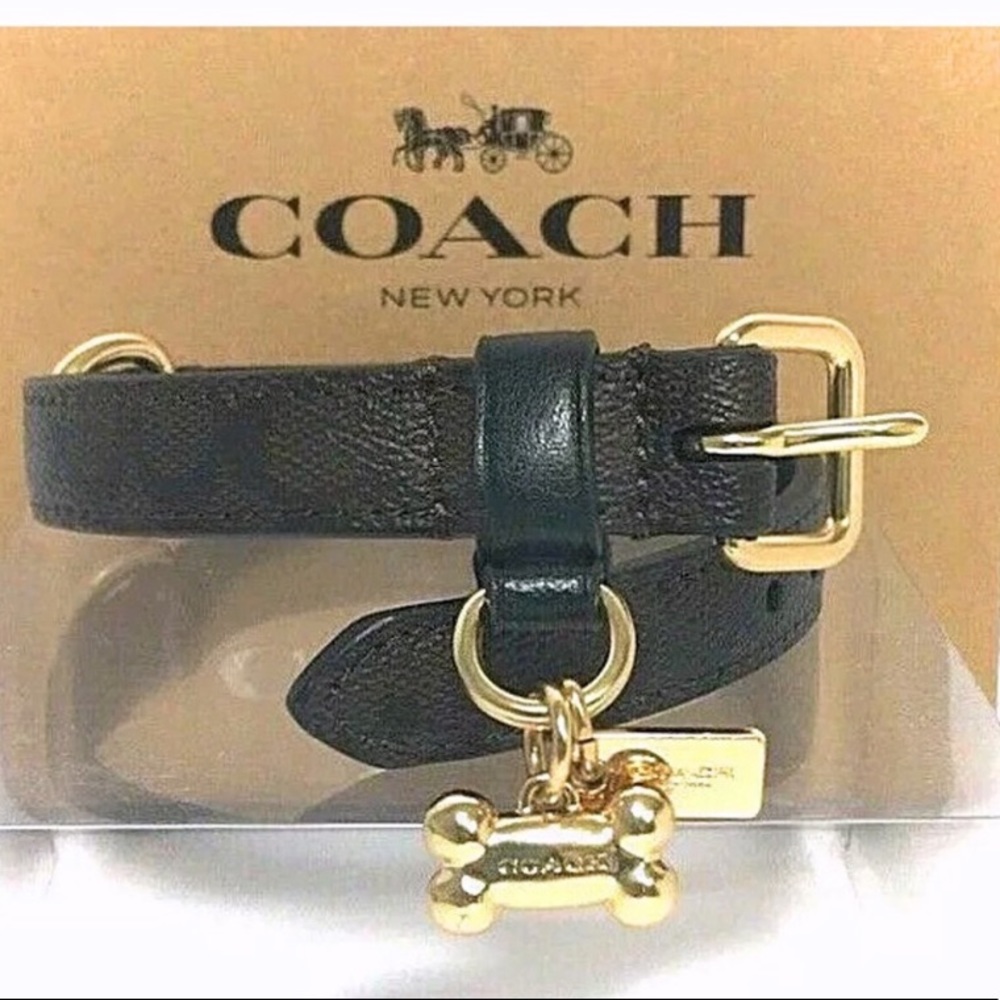 NWT coach dog collar